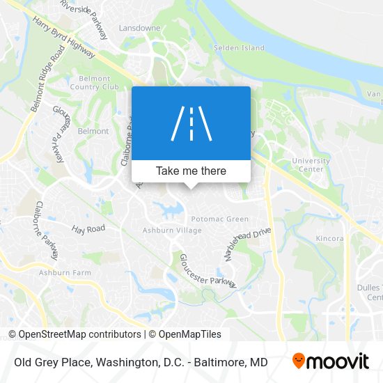 Old Grey Place map