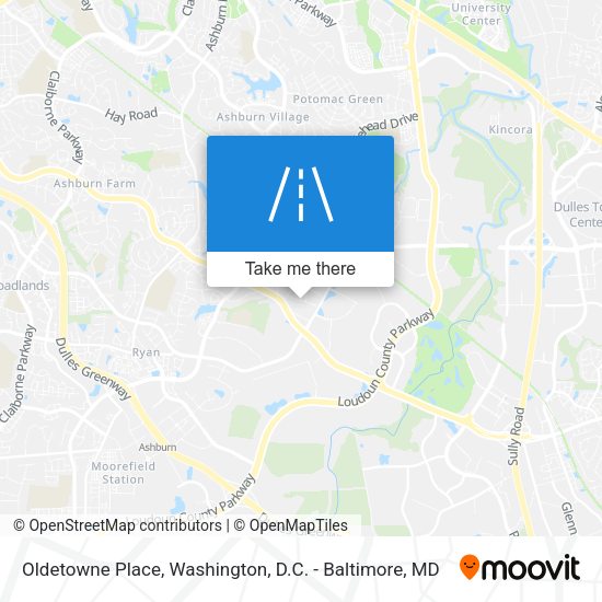 Oldetowne Place map
