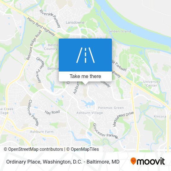 Ordinary Place map