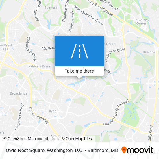 Owls Nest Square map