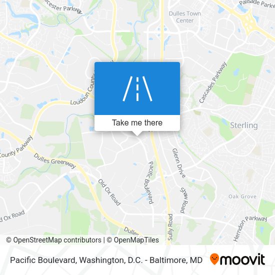 Mapa de Pacific Boulevard