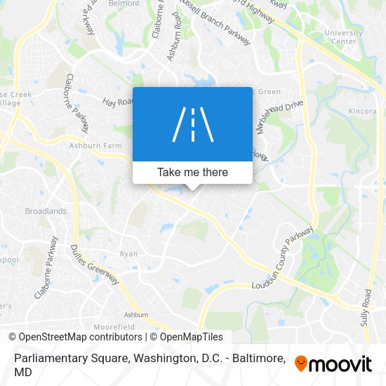 Parliamentary Square map