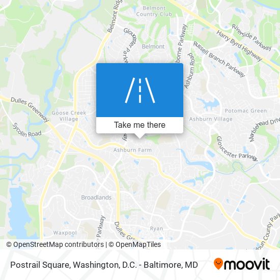 Mapa de Postrail Square