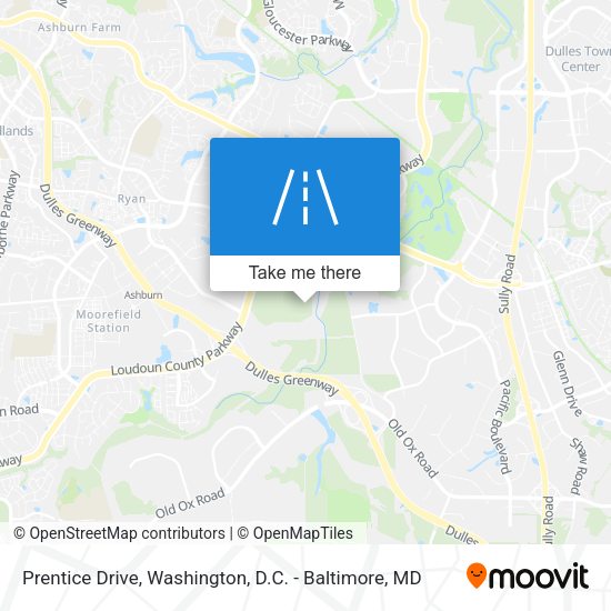 Prentice Drive map