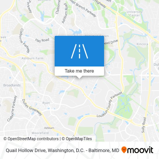 Quail Hollow Drive map