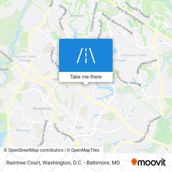 Raintree Court map