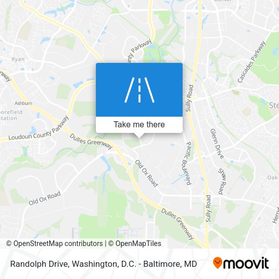 Mapa de Randolph Drive