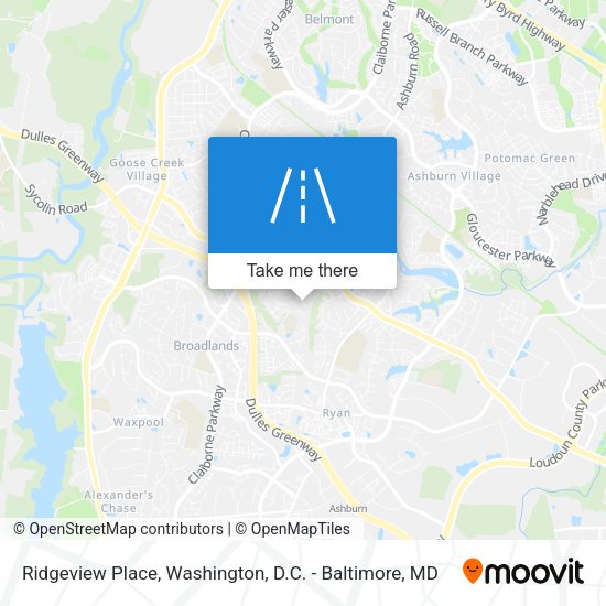 Mapa de Ridgeview Place