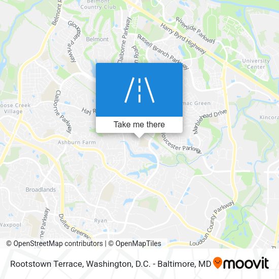 Rootstown Terrace map