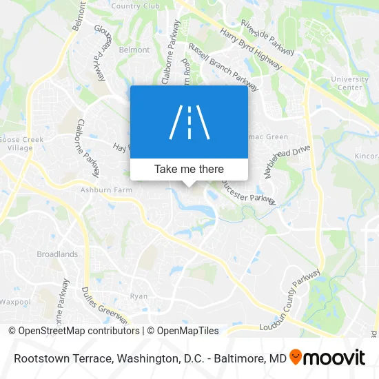 Rootstown Terrace map