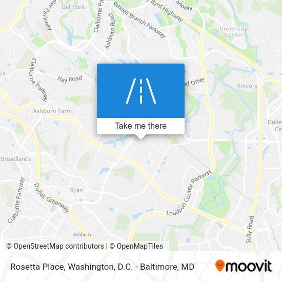 Mapa de Rosetta Place