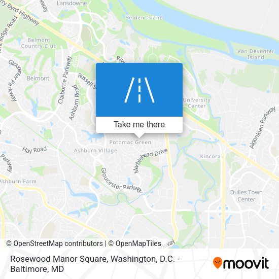 Rosewood Manor Square map
