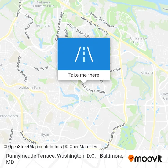 Runnymeade Terrace map