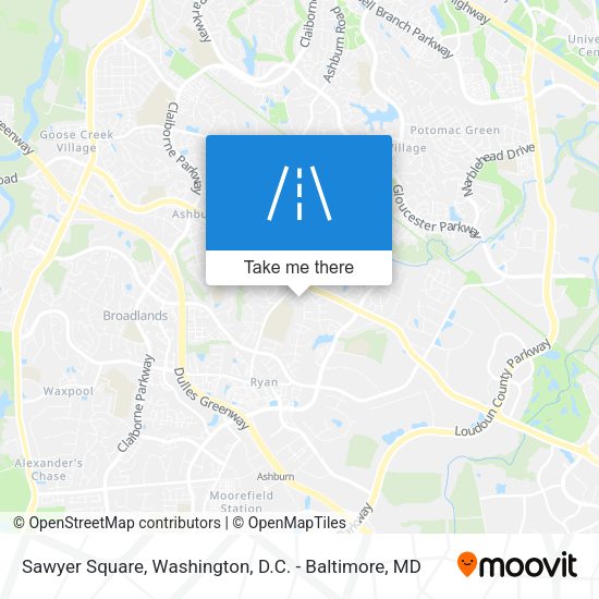 Sawyer Square map