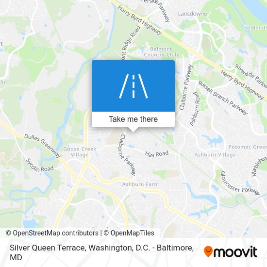 Mapa de Silver Queen Terrace
