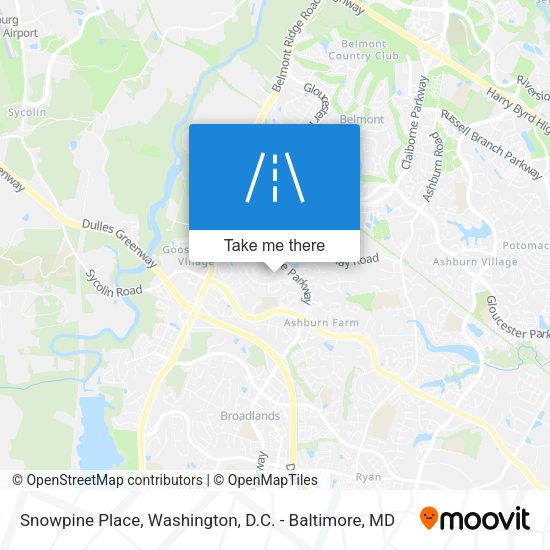 Snowpine Place map
