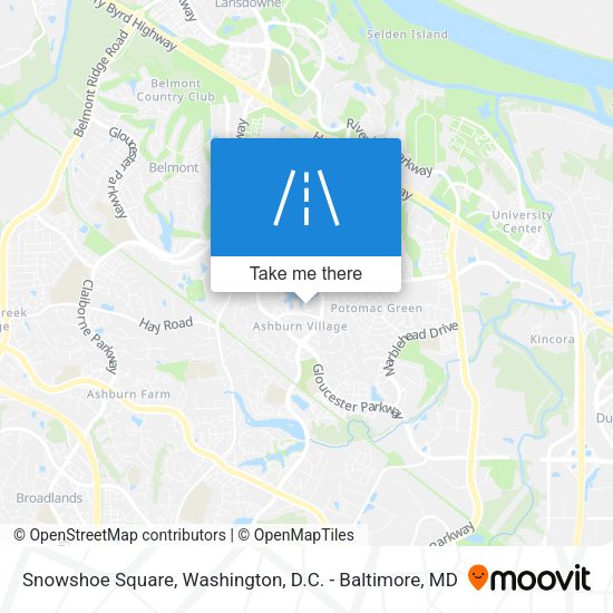 Snowshoe Square map