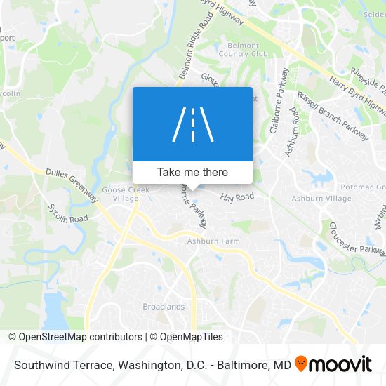 Southwind Terrace map