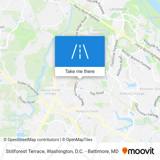 Stillforest Terrace map