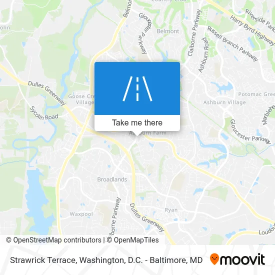 Strawrick Terrace map