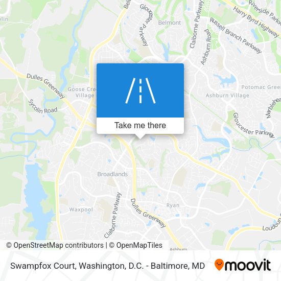 Swampfox Court map