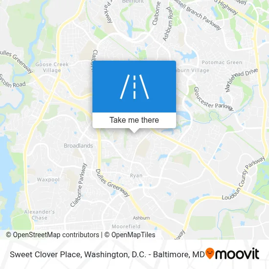 Sweet Clover Place map