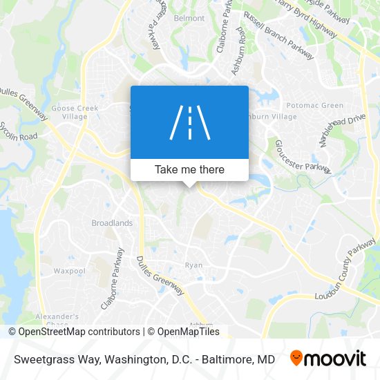 Sweetgrass Way map