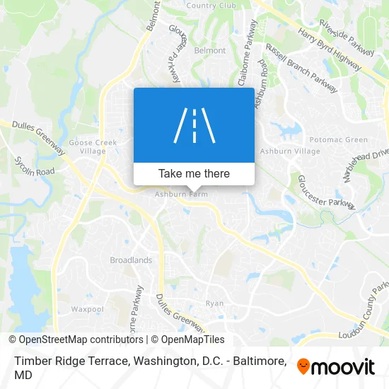 Timber Ridge Terrace map