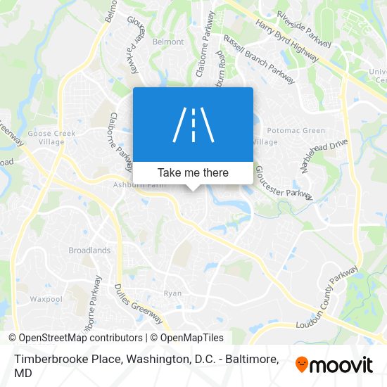 Timberbrooke Place map