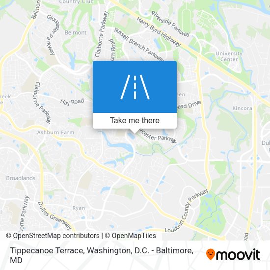 Tippecanoe Terrace map