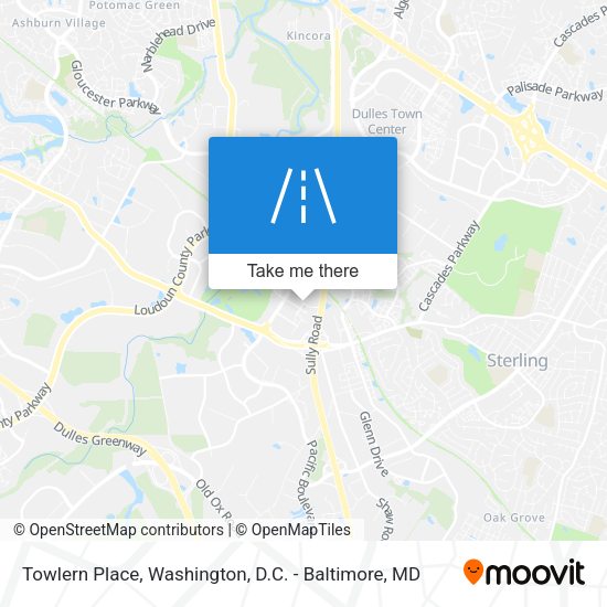 Towlern Place map