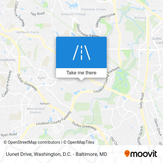 Uunet Drive map