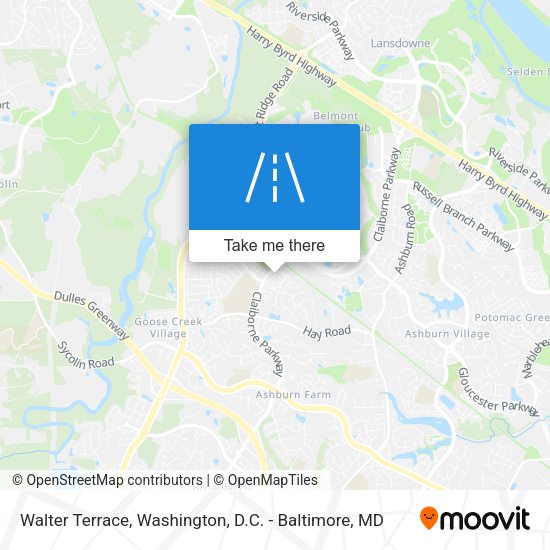 Walter Terrace map