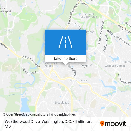 Mapa de Weatherwood Drive