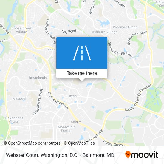 Webster Court map