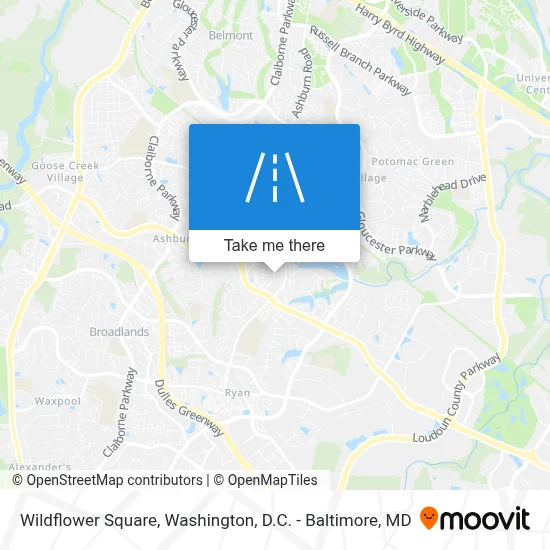 Wildflower Square map