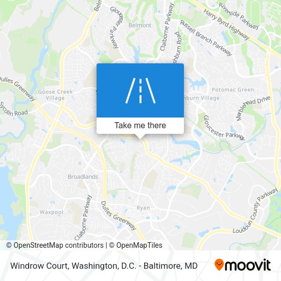 Windrow Court map