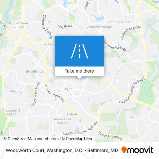 Mapa de Woodworth Court