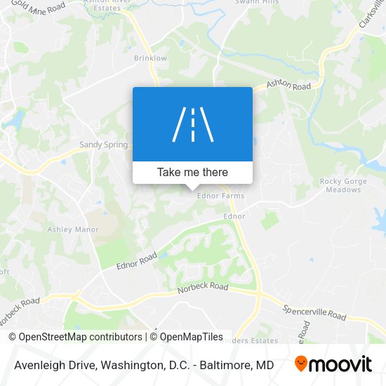 Avenleigh Drive map