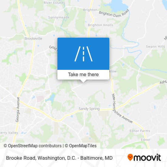 Brooke Road map