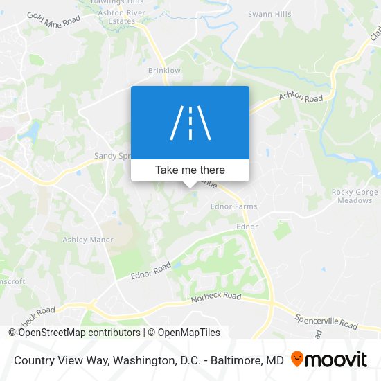 Mapa de Country View Way