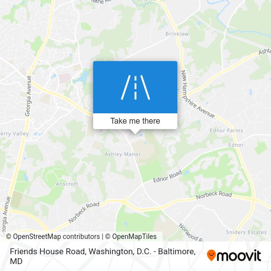 Mapa de Friends House Road