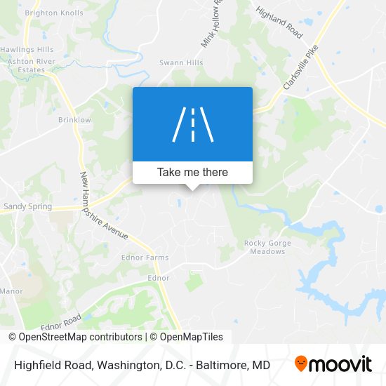 Mapa de Highfield Road