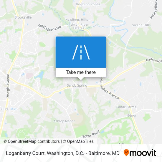 Loganberry Court map