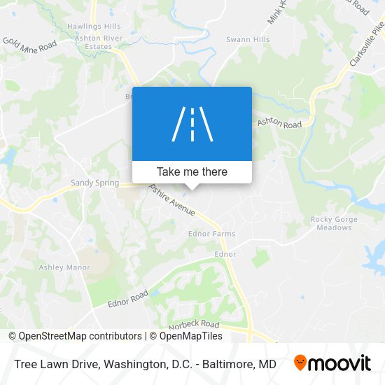 Mapa de Tree Lawn Drive