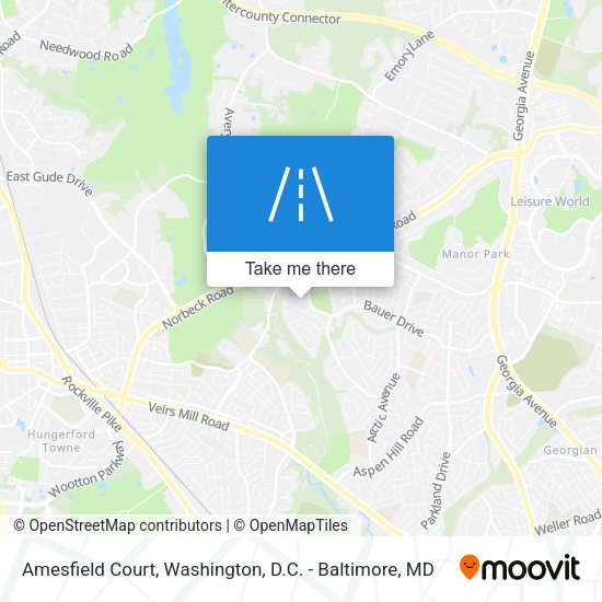 Amesfield Court map