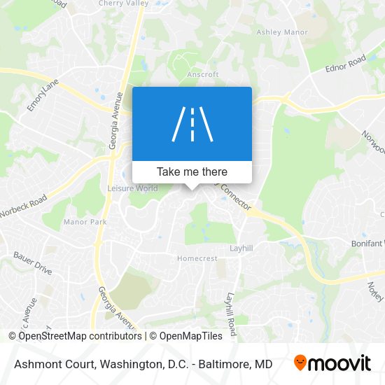 Ashmont Court map