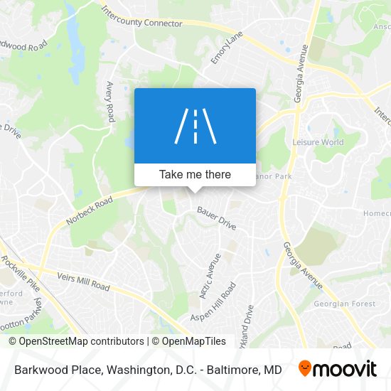 Mapa de Barkwood Place