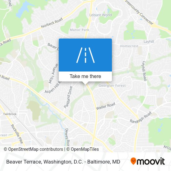 Mapa de Beaver Terrace