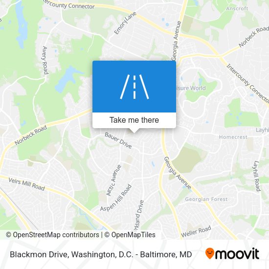 Blackmon Drive map